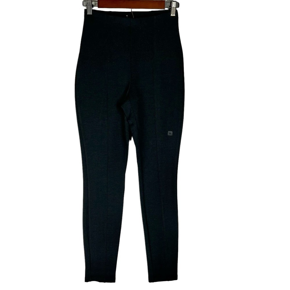 EXPRESS PULL-ON HIGH-RISE SLIM FIT‎ CAREER PANTS IN CHARCOAL NWT WOMEN'S SIZE XS